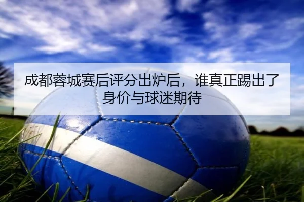 成都蓉城赛后评分出炉后，谁真正踢出了身价与球迷期待